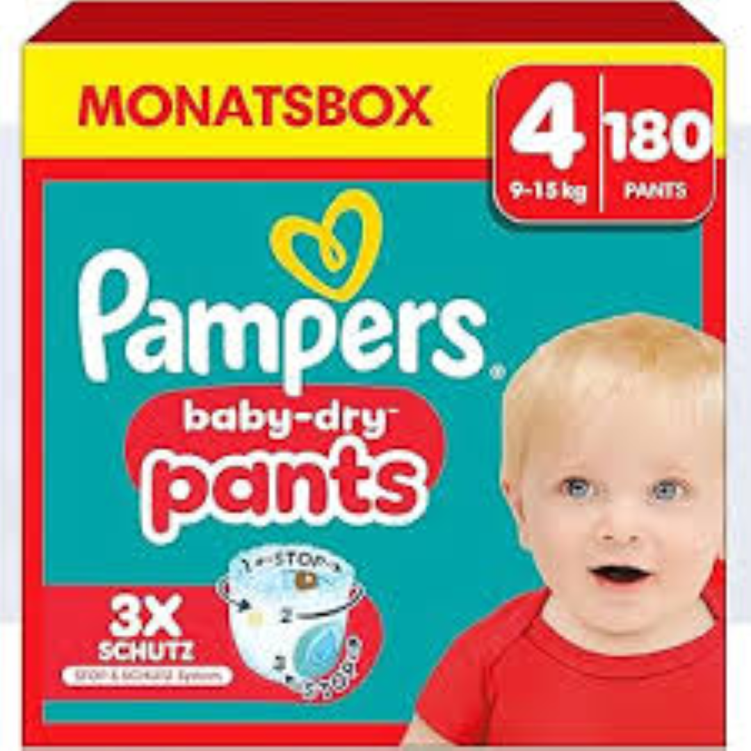 PAMPERS PANTS MAXI UNISEX 3X50